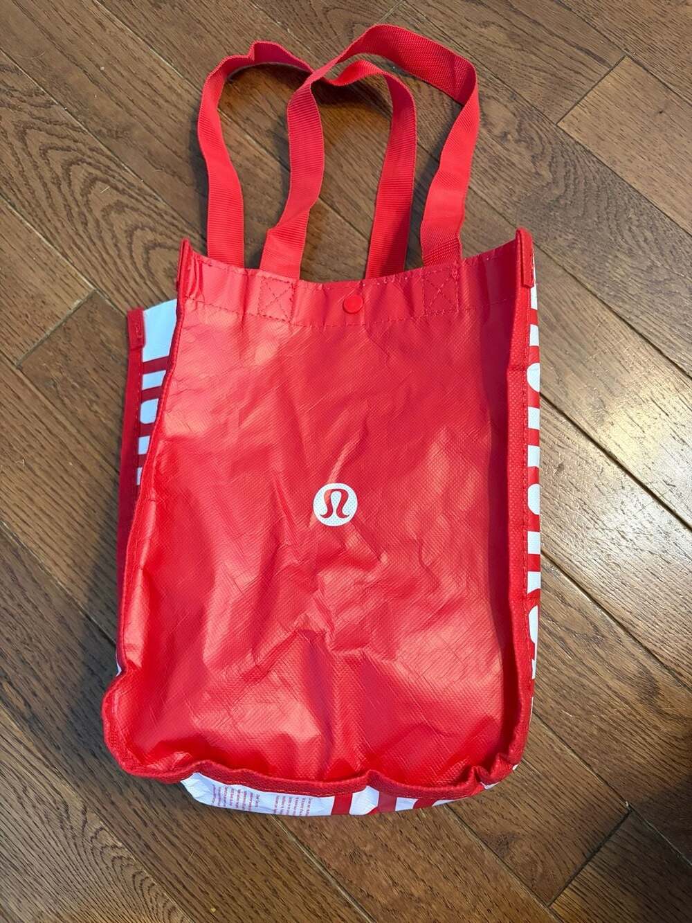 Lululemon Reusable Shopping Tote Bag Red